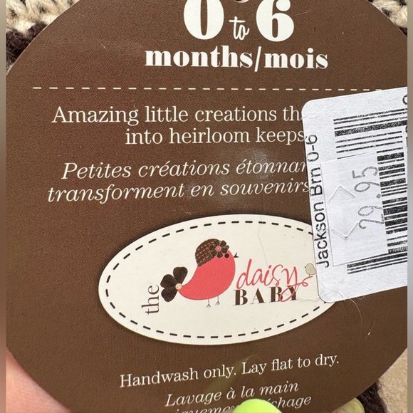 Newborn knit baby hat beanie 0-6 months NWT - Picture 6 of 6